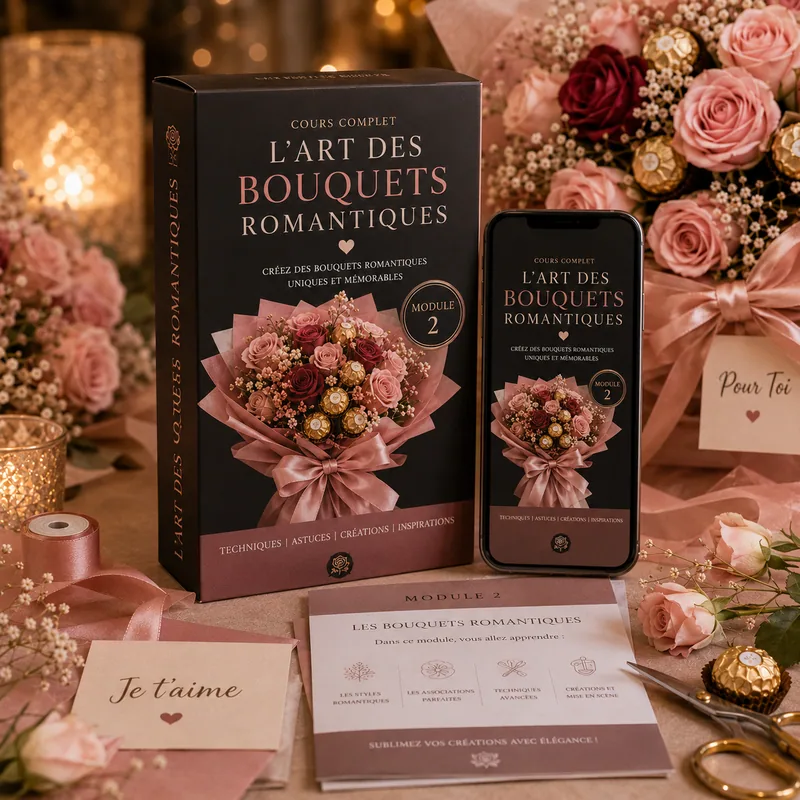 Bouquets Romantiques & Émouvants